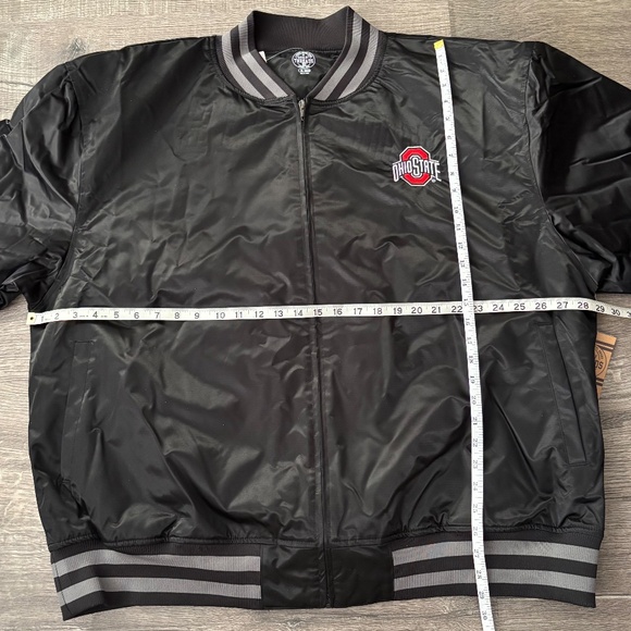 THE Ohio State Black Satin Jacket - Picture 3 of 16